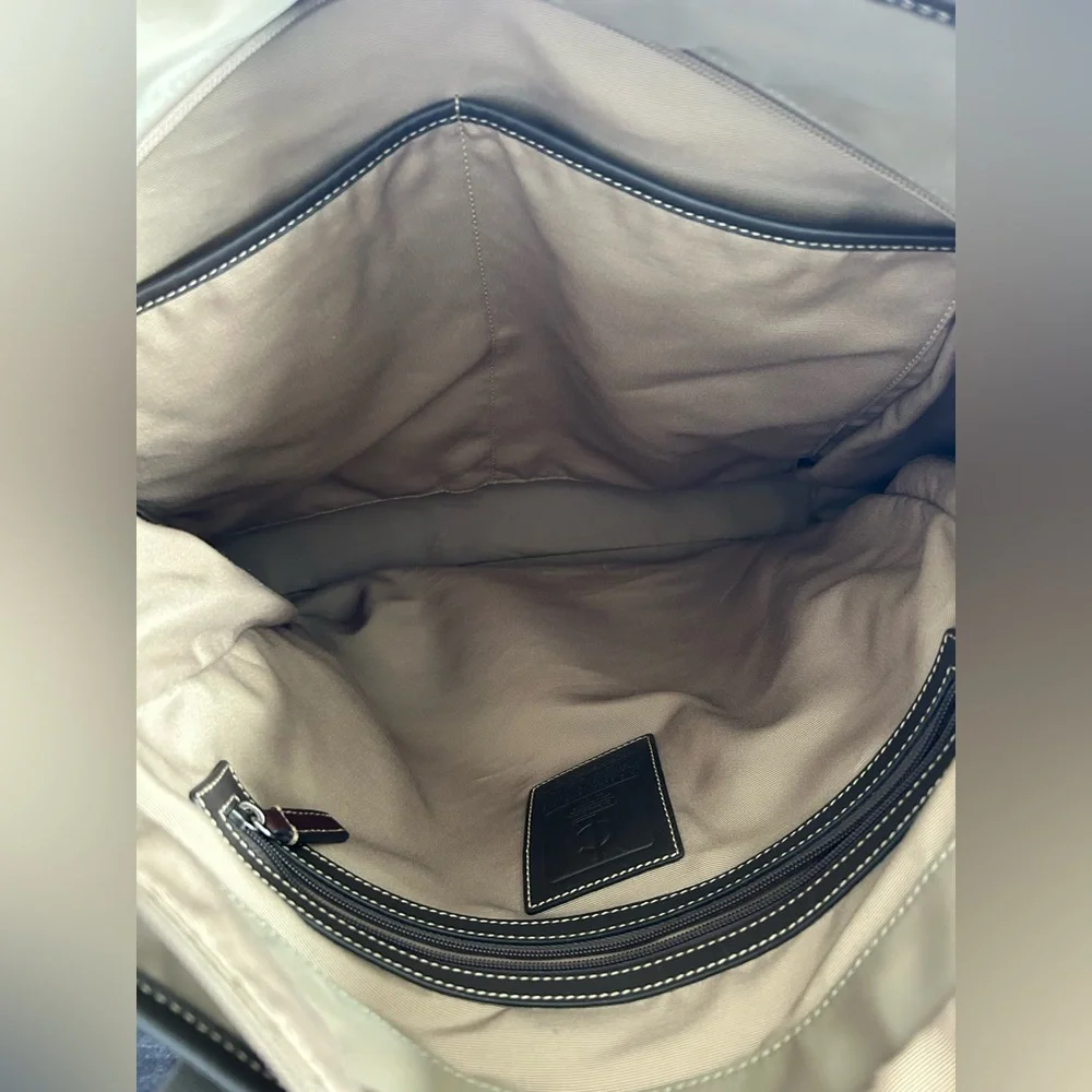 Coach Rare Retired XL Nylon Bag NºD05M- 5372 - Picture 7 of 16